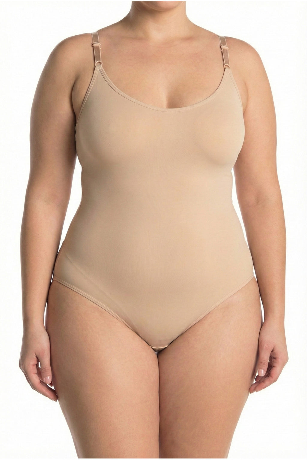 Sohadid Büyük Beden Çıtçıtlı Slip Body Korse – Bej – ürün görünümü 2