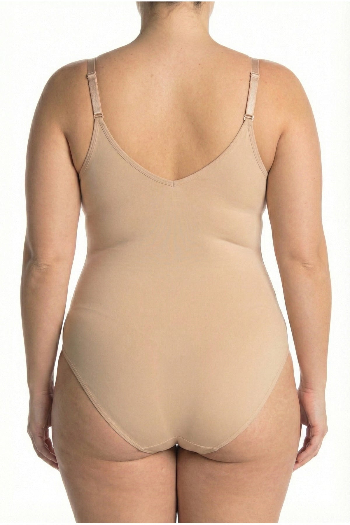 Sohadid Büyük Beden Çıtçıtlı Slip Body Korse – Bej – ürün görünümü 4