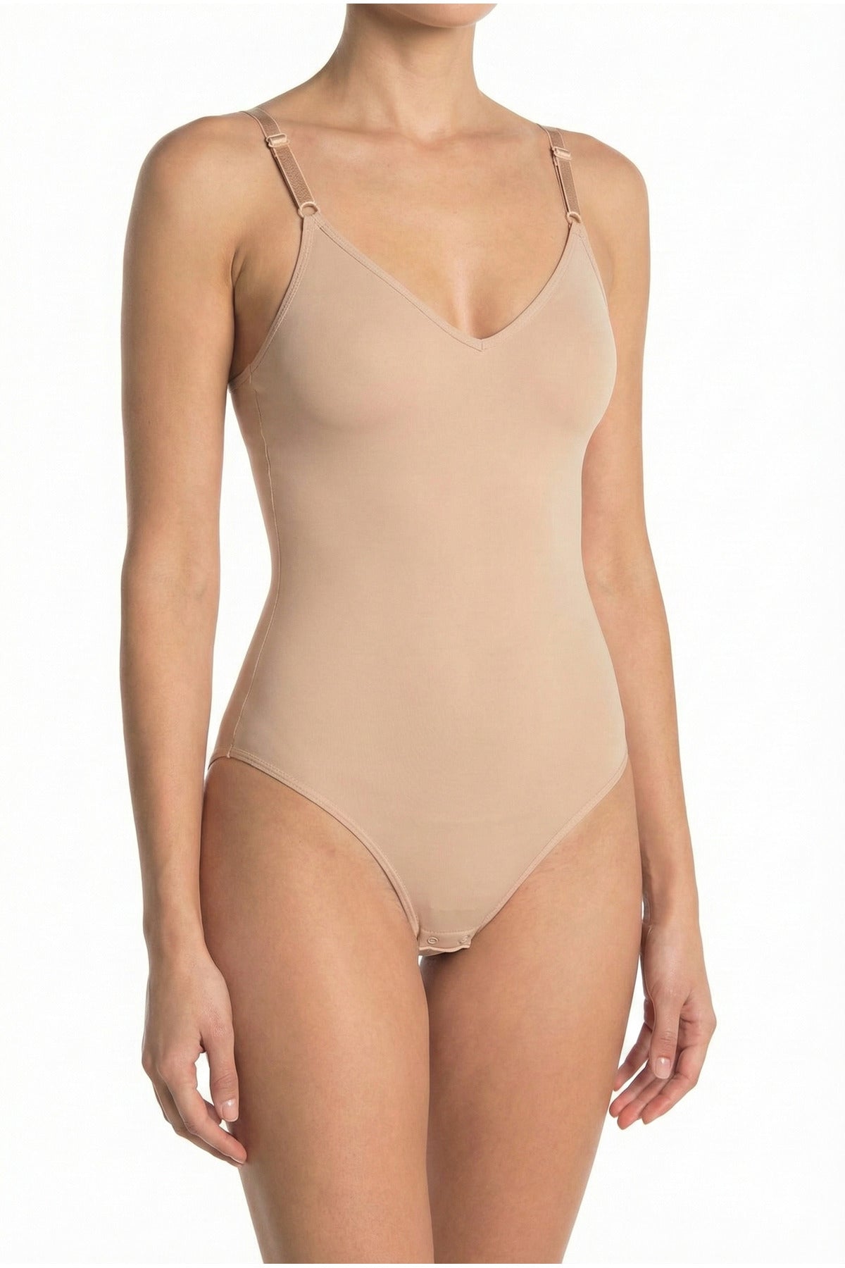 Sohadid Çıtçıtlı Dikişsiz Slip Body Korse – Bej – ürün görünümü 2