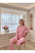 Sohadid Kadın %100 Pamuk Soft Pijama Takımı – Pembe – ürün görünümü 1
